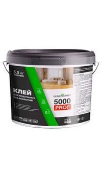 Клей HOME EXPERT Prof для ПВХ плитки 5000 2К ПУ 5,5кг